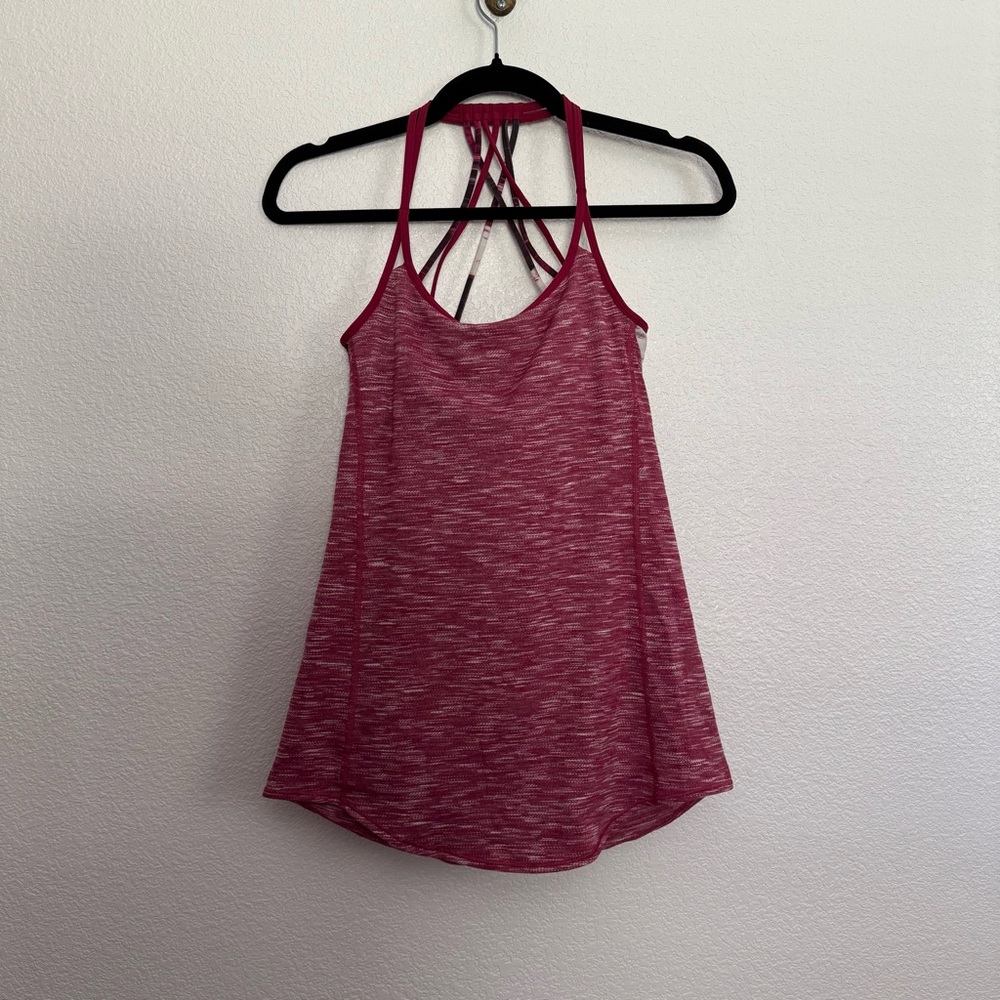 Lululemon Lighten Up Tank Strappy Open Back 4